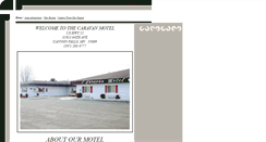 Desktop Screenshot of caravanmotel.net